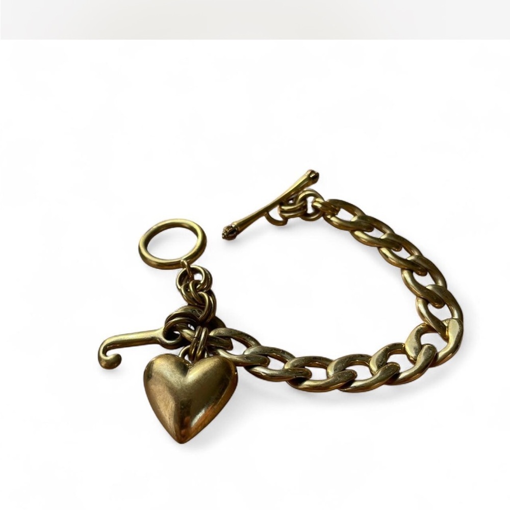 Juicy Couture | Vintage Bubble Heart Charm Bracelet - Picture 3 of 7